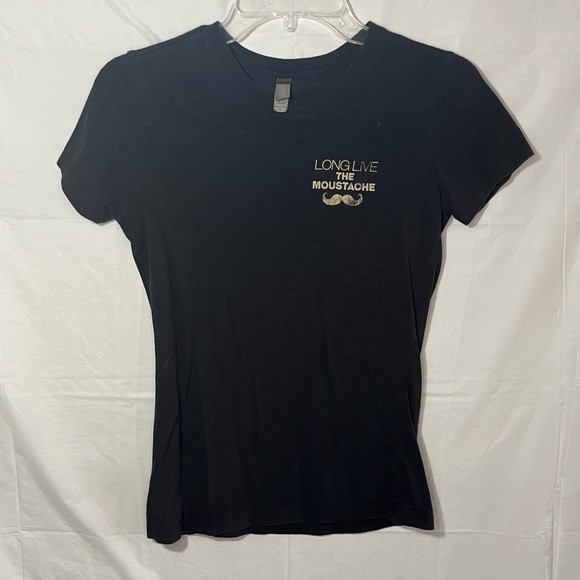 Next Level Apparel Tops - Long live the mustache Jameson tee